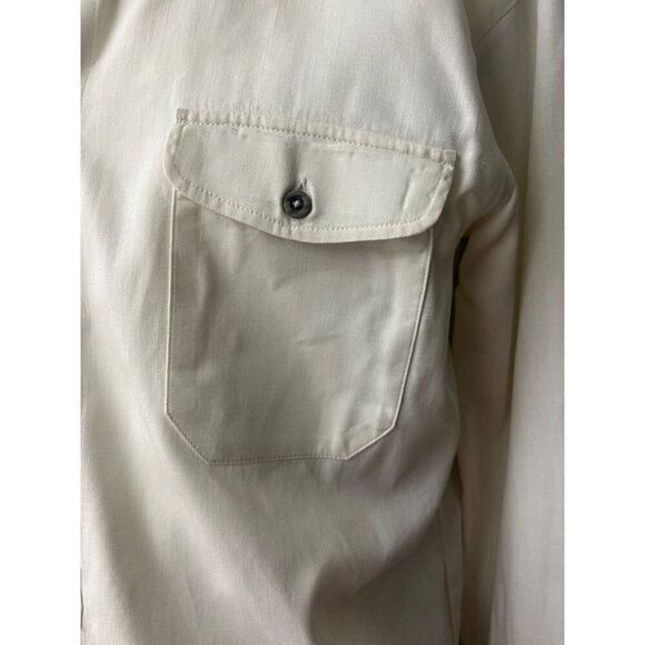 Hugo Boss Orange Label Men Cotton Long Sleeve Sport Shirt Size L - Picture 4 of 11